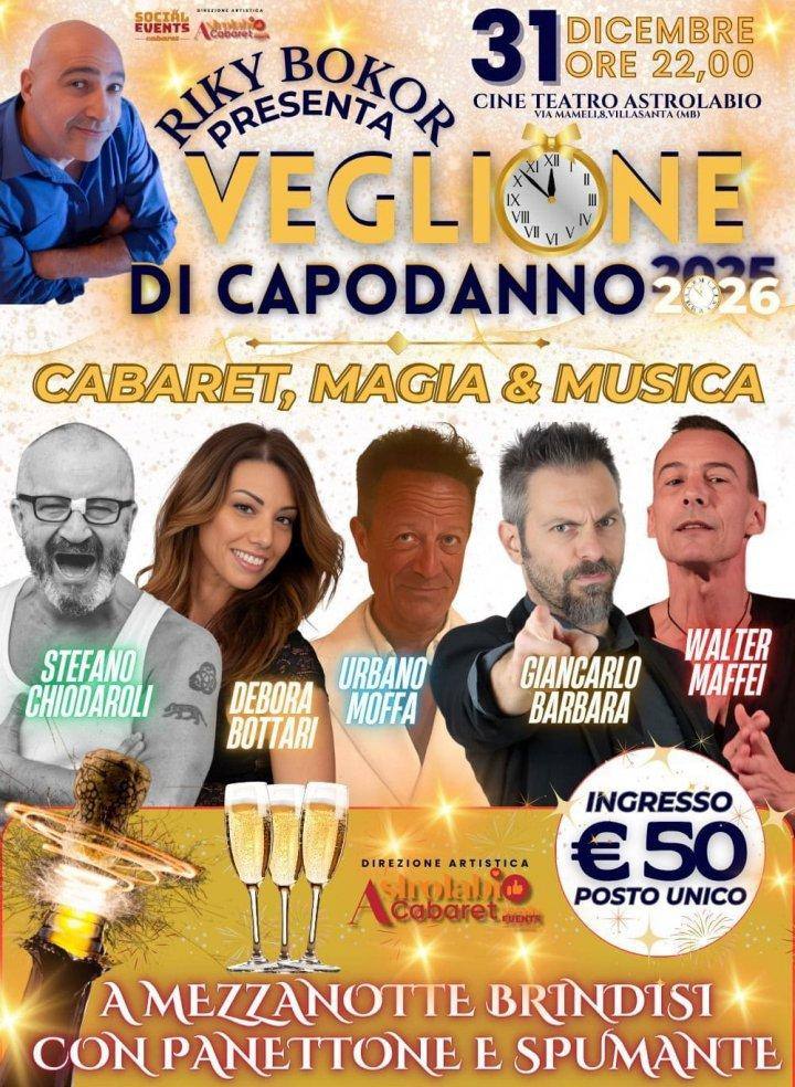 Capodanno al Teatro Astrolabio Villasanta