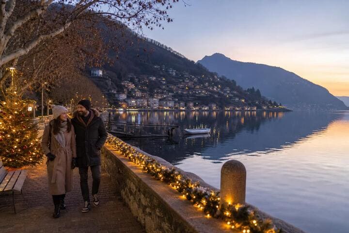 Itinerari di Capodanno sul lago in Lombardia